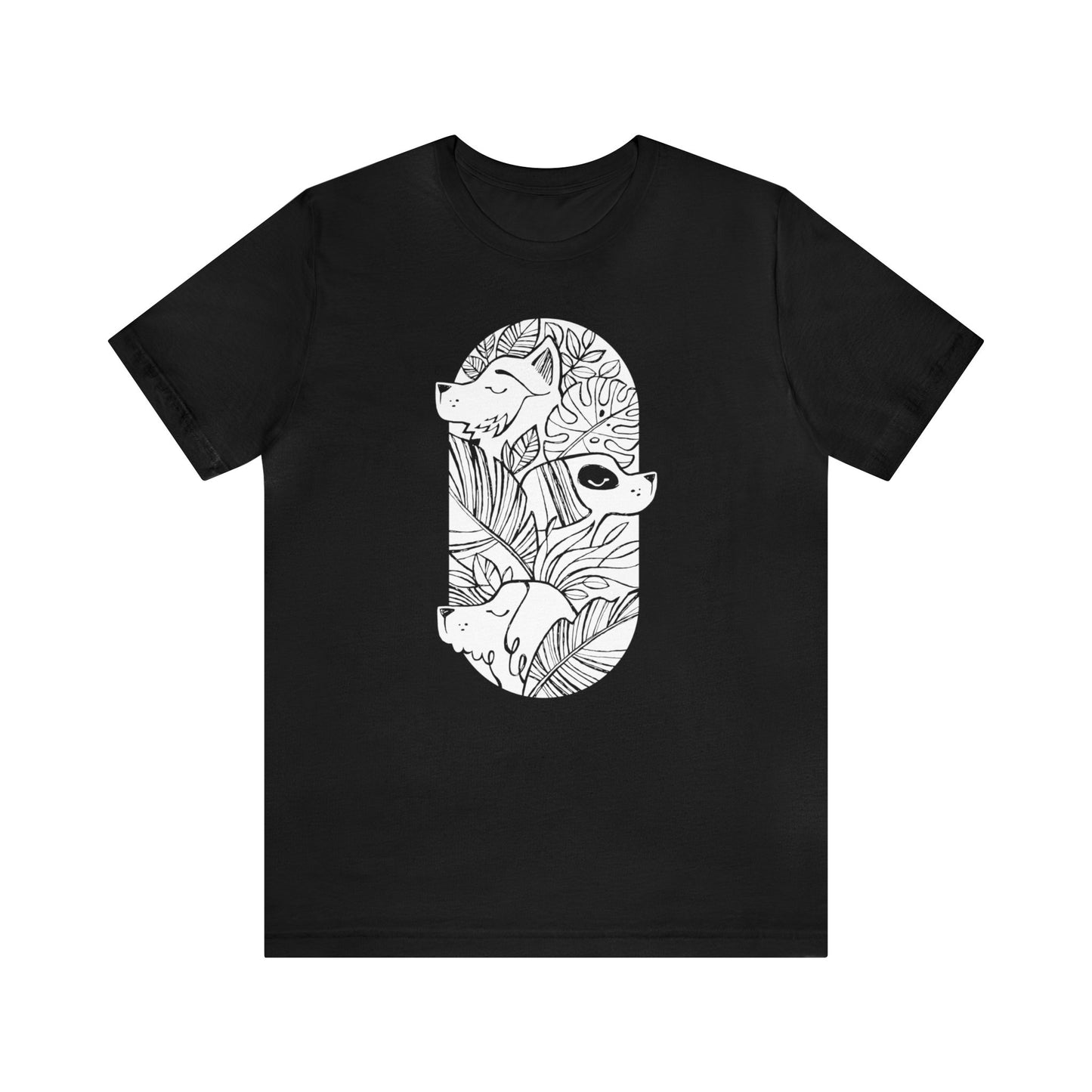 Go Wild with the Jungle Dogs Tee – Perfect for Dog Lovers!