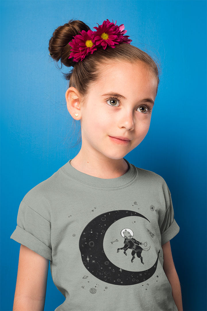 Moon Dog Kid’s Heavy Cotton Graphic Tee
