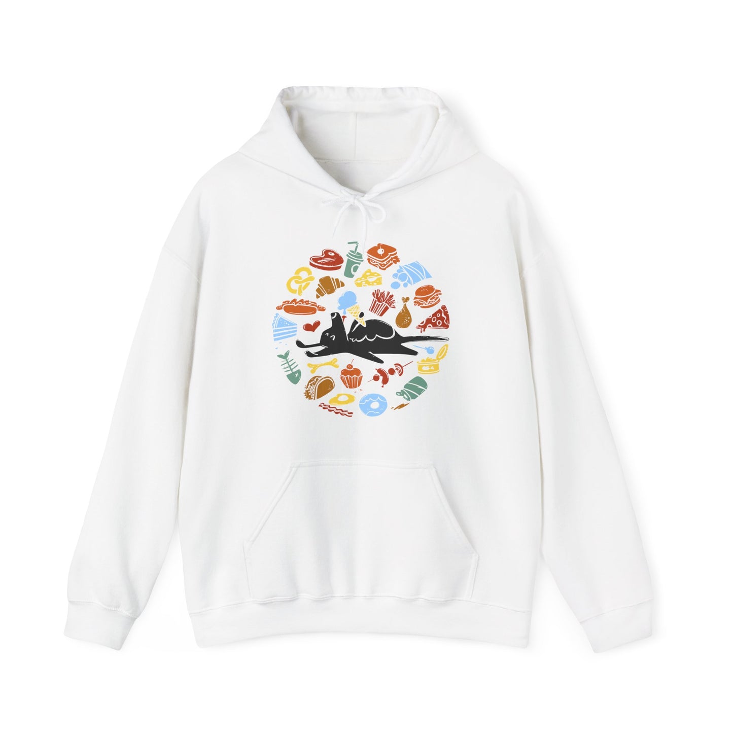 All Food is Dog Food Men's Hooded Sweatshirt