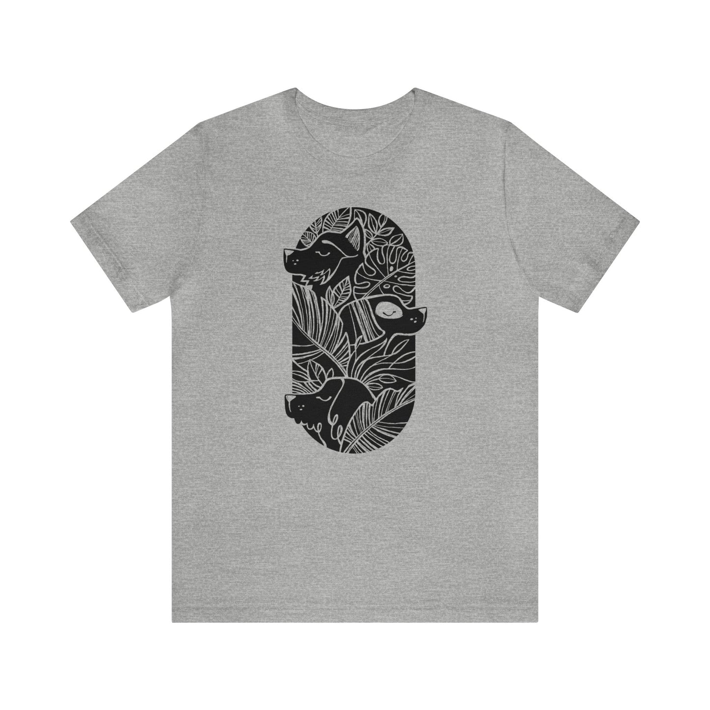 Go Wild with the Jungle Dogs Tee – Perfect for Dog Lovers!