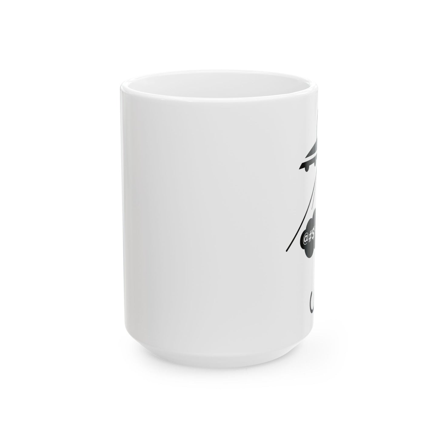 Alien Mouse Abduction Ceramic Mug 15oz