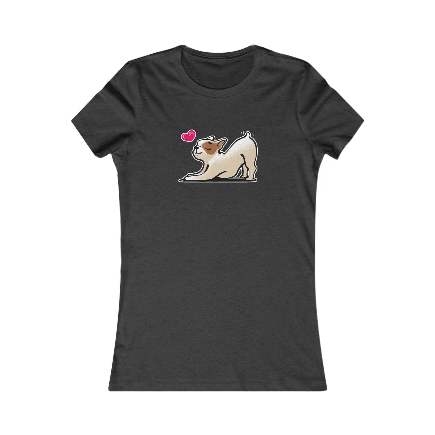 Yoga Dog Women's Fitted Tee