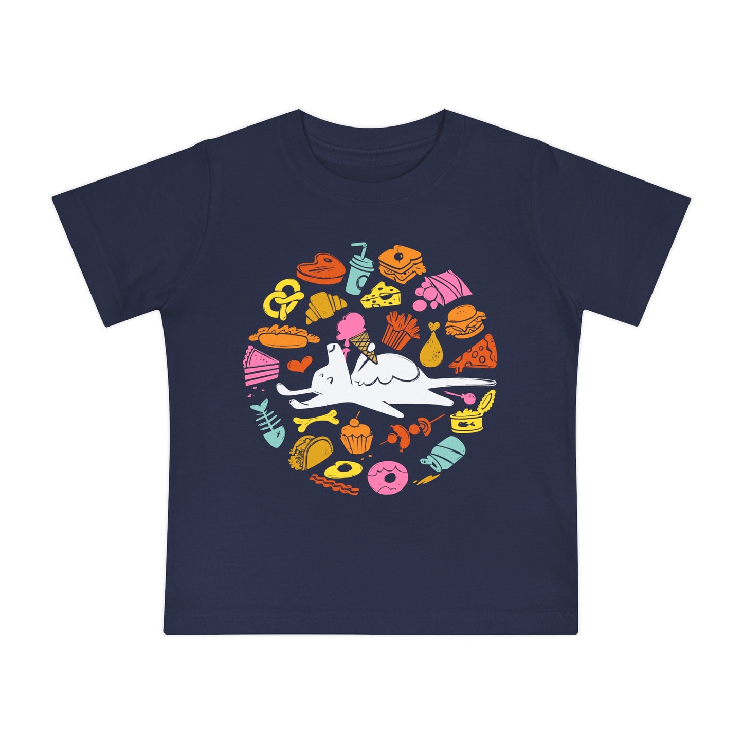 All Food is Dog Food Baby Graphic Tee
