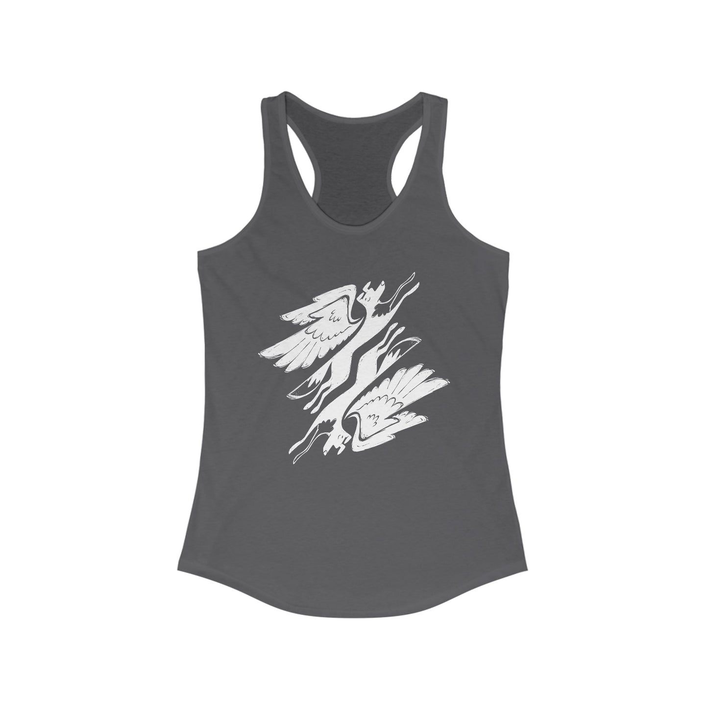 Angel Dogs Women's Racerback Tank Top