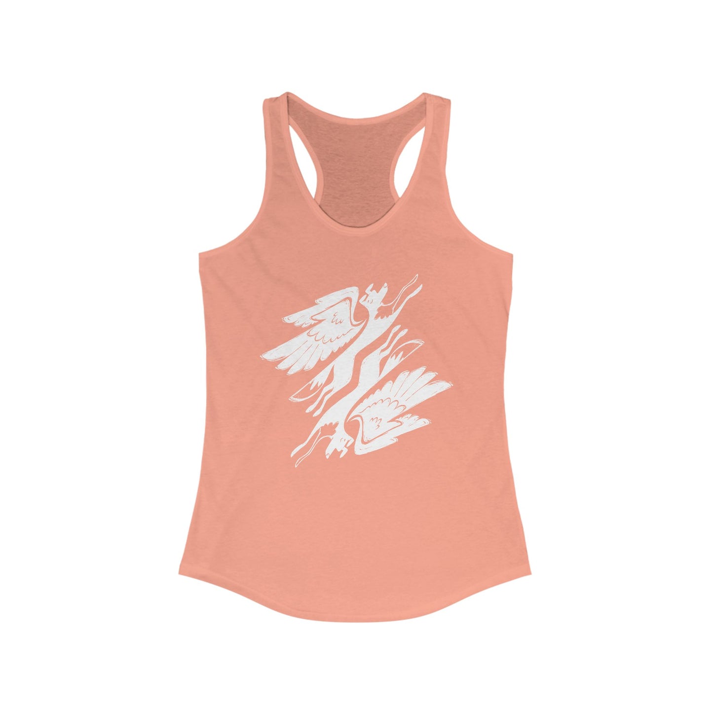 Angel Dogs Women's Racerback Tank Top