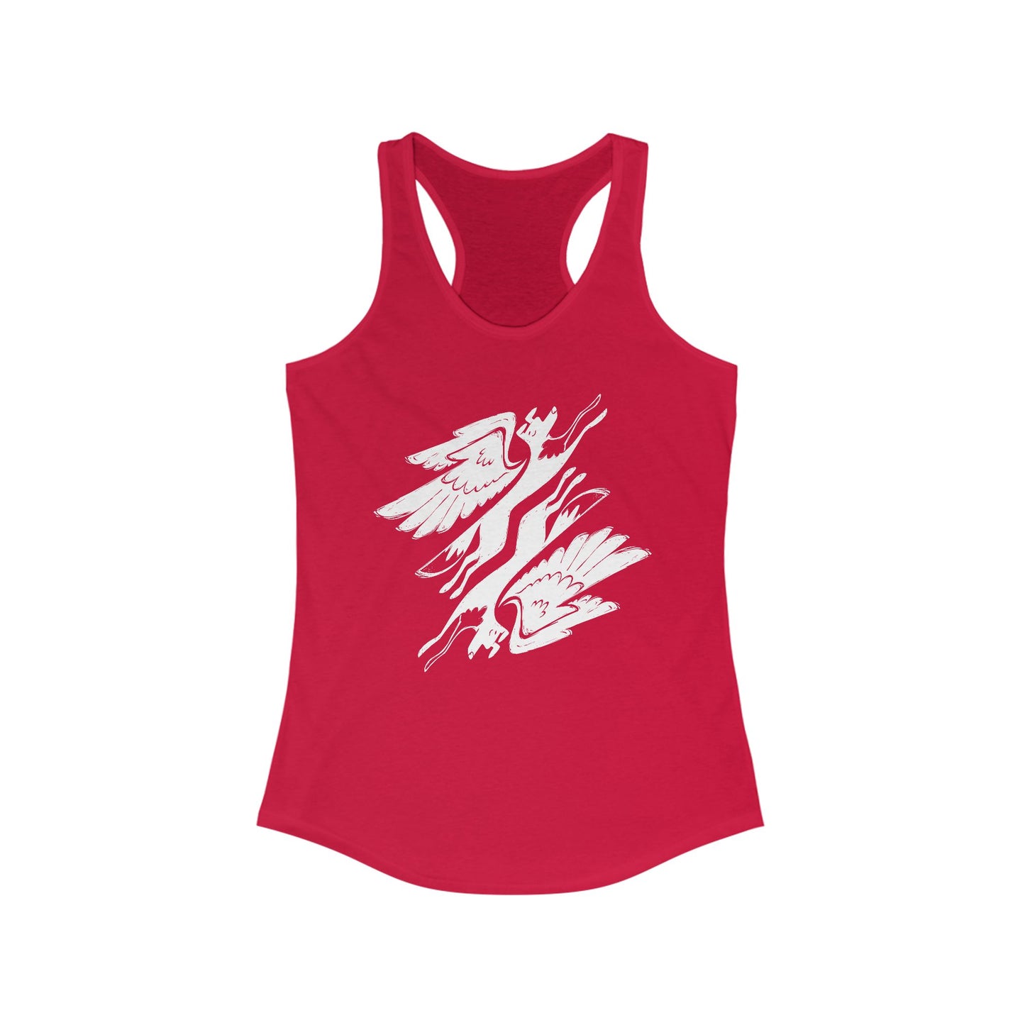 Angel Dogs Women's Racerback Tank Top