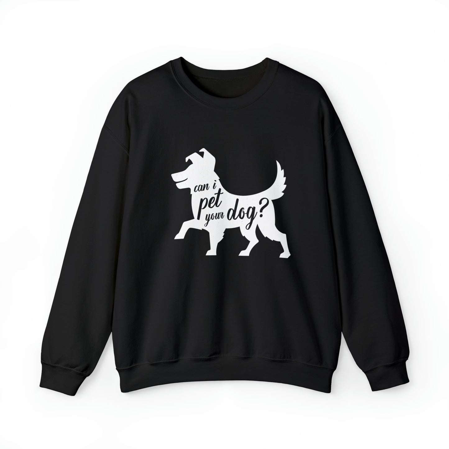 Can I Pet Your Dog Women's Heavy Blend Crewneck Sweatshirt