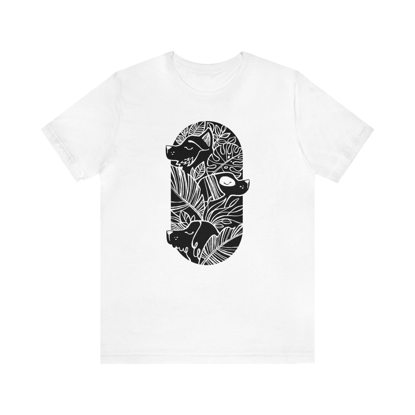 Go Wild with the Jungle Dogs Tee – Perfect for Dog Lovers!
