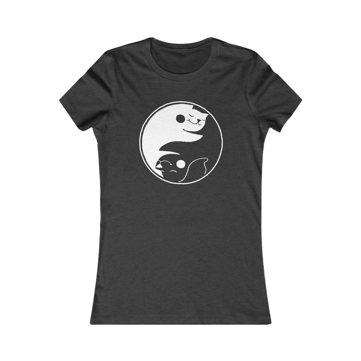 Yin Yang Women's Fitted Tee