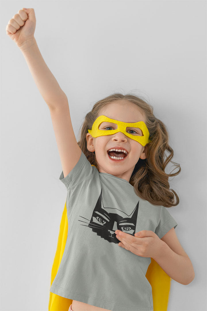Adorable Bat Cat Tee – For Little Superheroes & Cat Lovers!