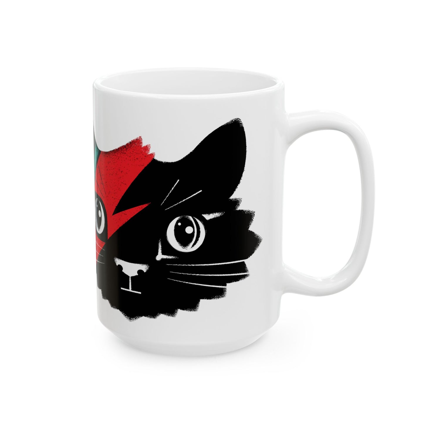 Ziggy's Cat Ceramic Mug 15oz