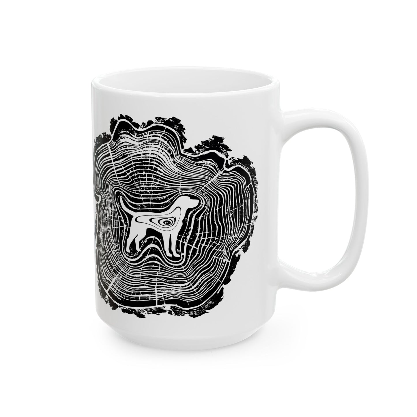 Dogwood Ceramic Mug 15oz
