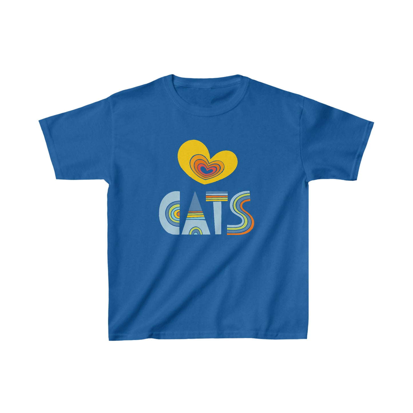 Heart Cats Kids' Tee β An Adorable Shirt for Little Animal Lovers!