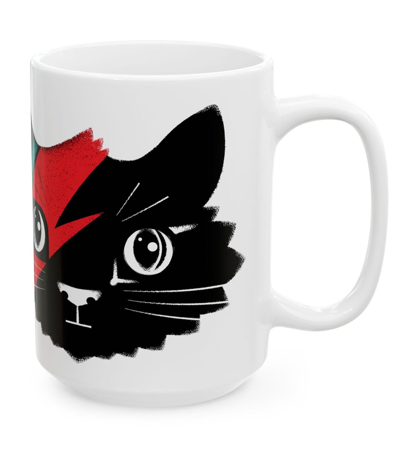 Ziggy's Cat Ceramic Mug 15oz