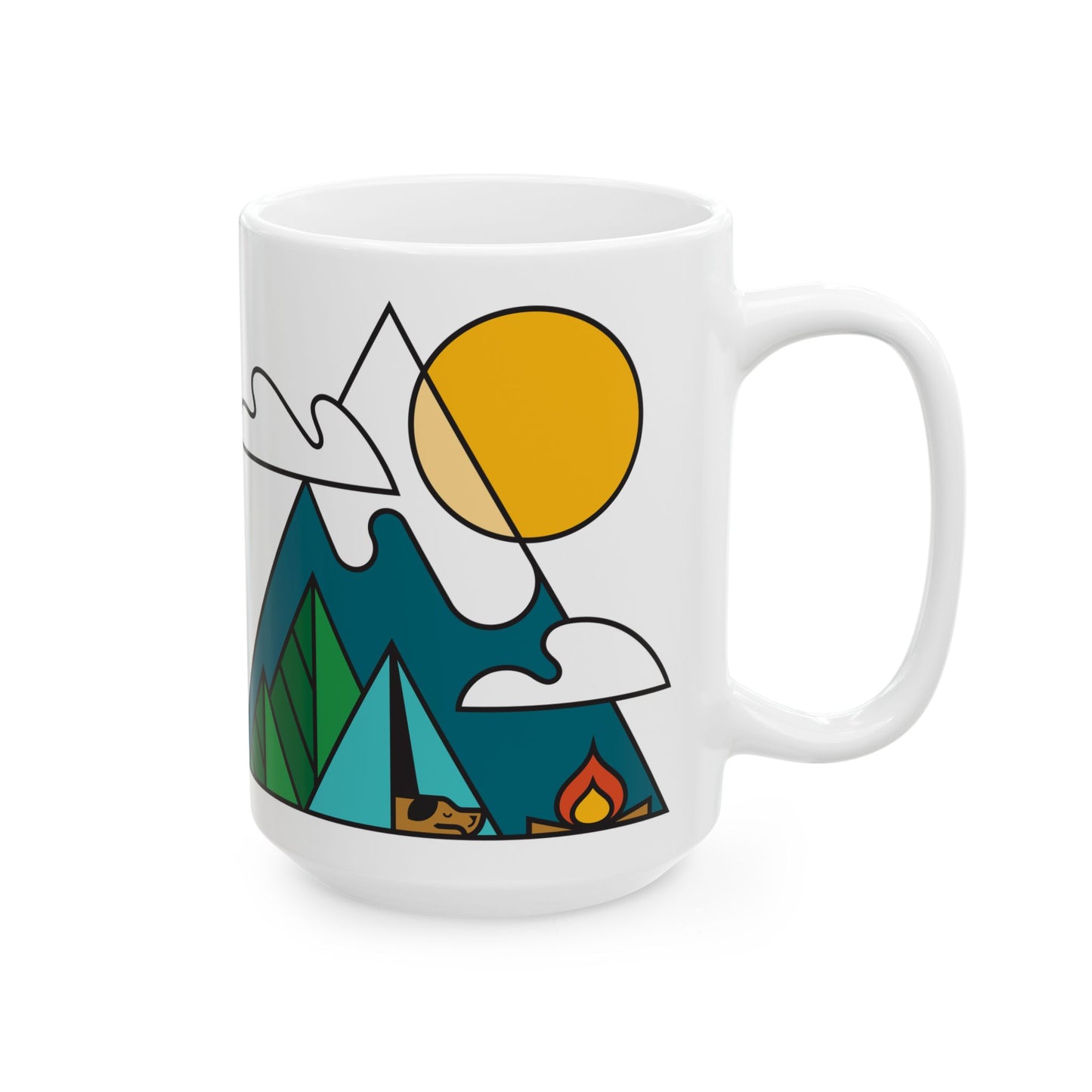 Living the Dream Ceramic Mug 15oz