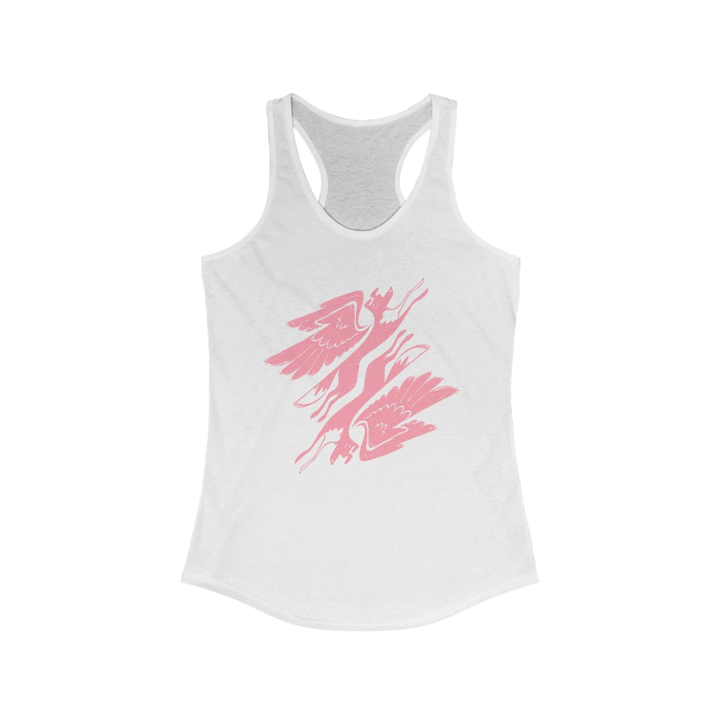 Angel Dogs Women's Racerback Tank Top