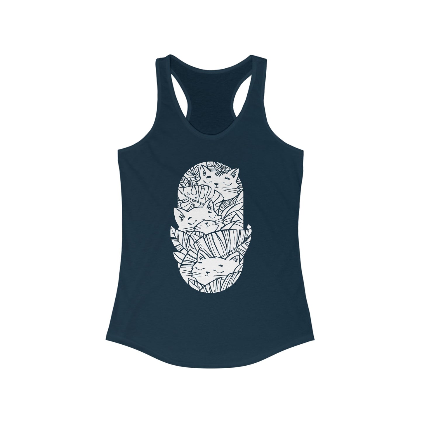 Jungle Cats Women's Racerback Tank Top