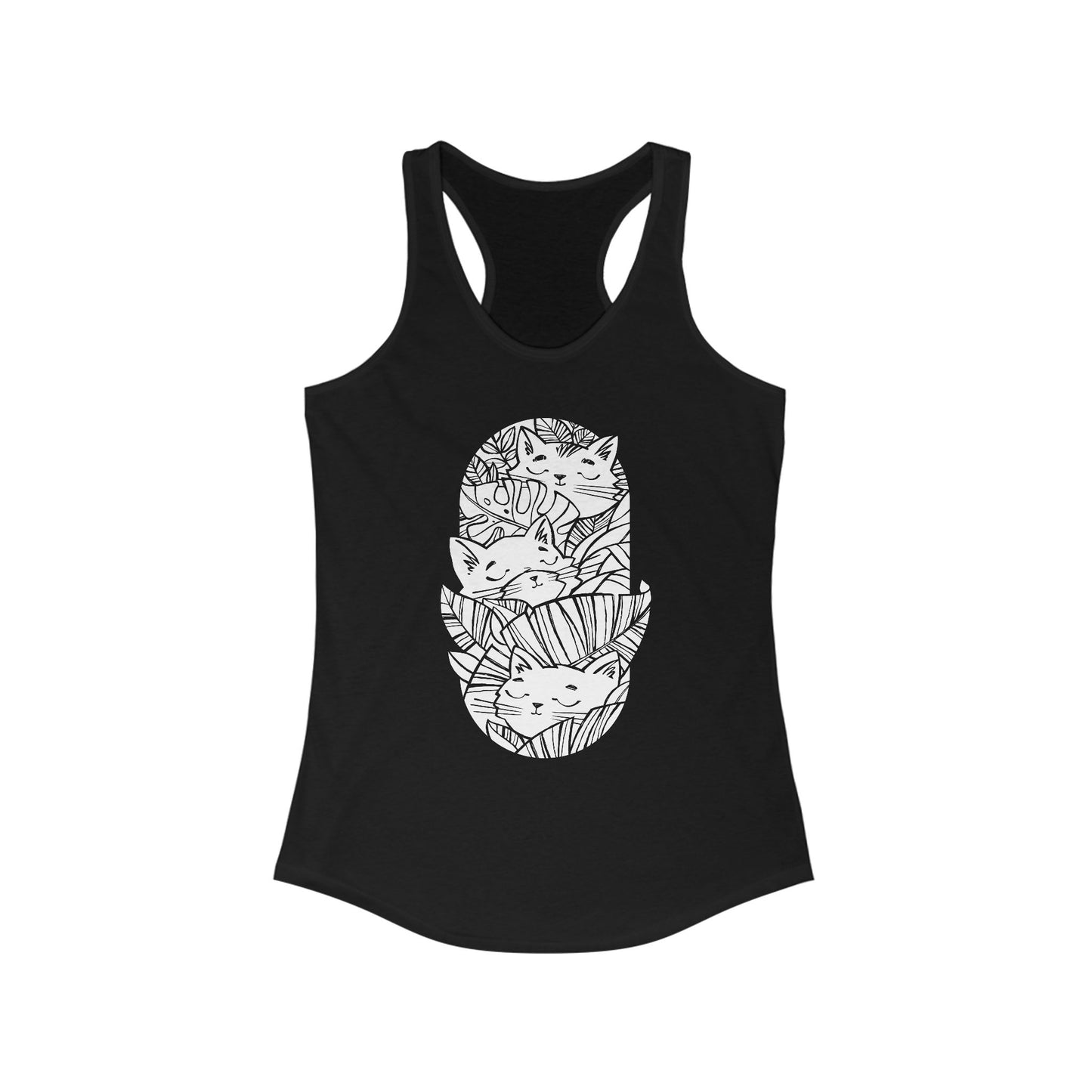Jungle Cats Women's Racerback Tank Top