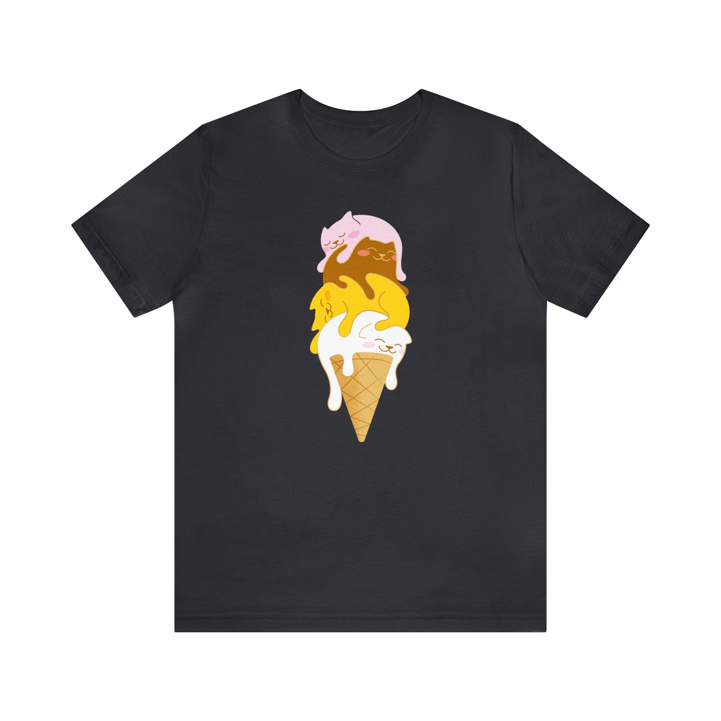 Sweet Style Ahead – Ice Cream Cone Cat Tee