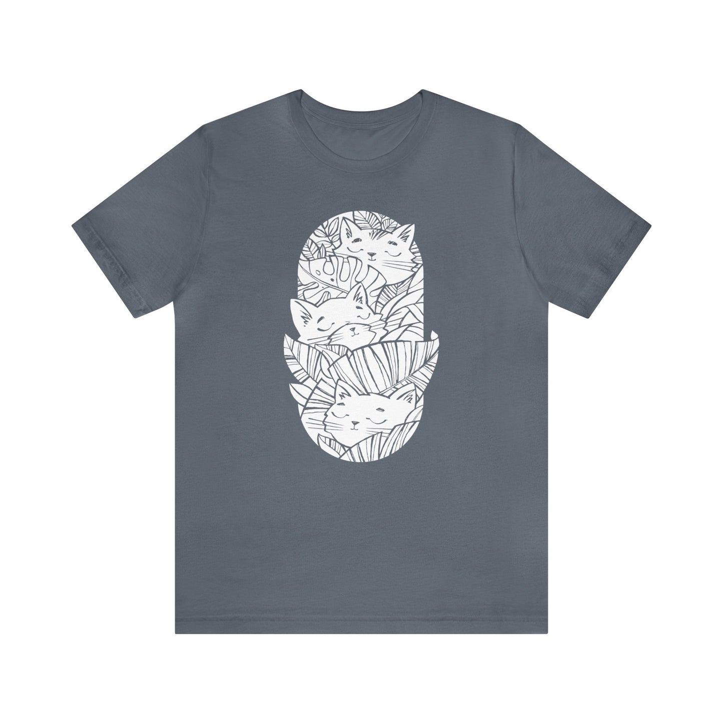 Embrace the Wild with the Jungle Cats Tee – Perfect for Cat Lovers!