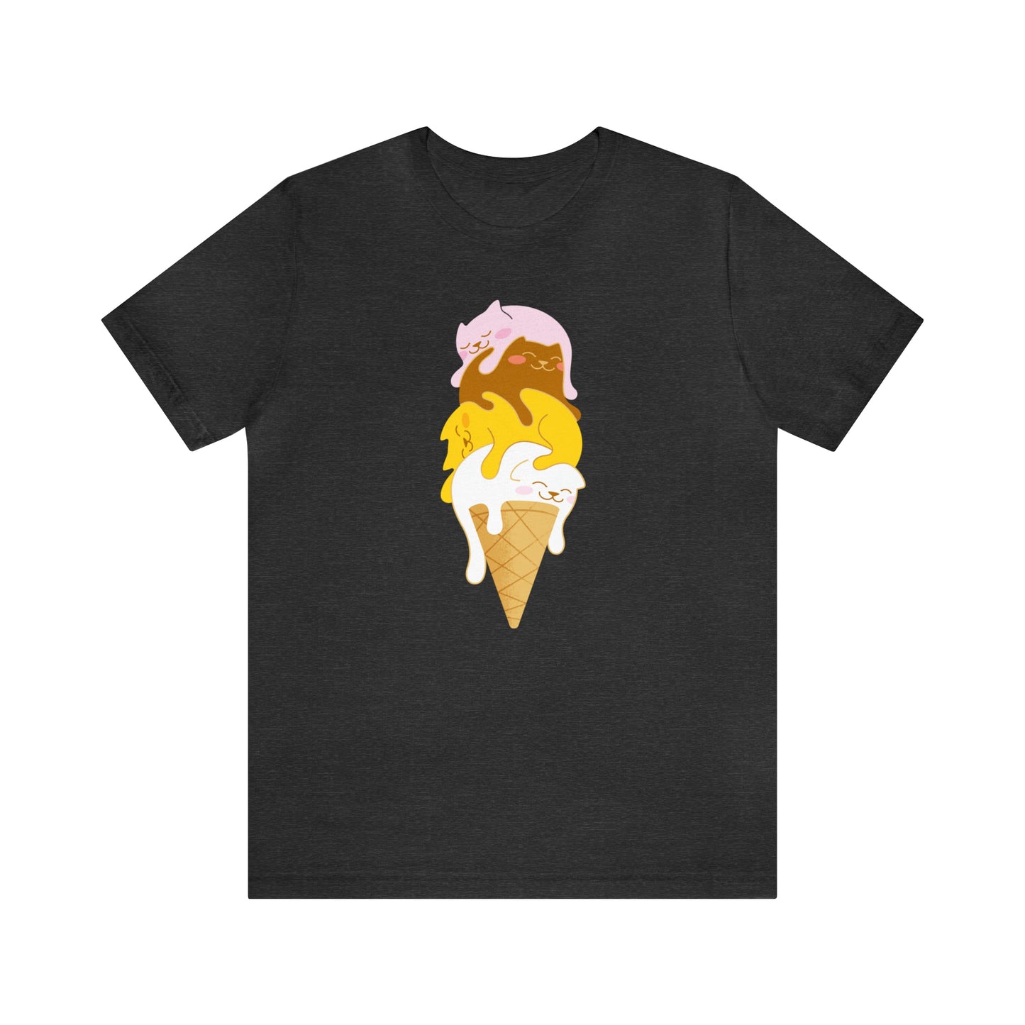 Sweet Style Ahead – Ice Cream Cone Cat Tee