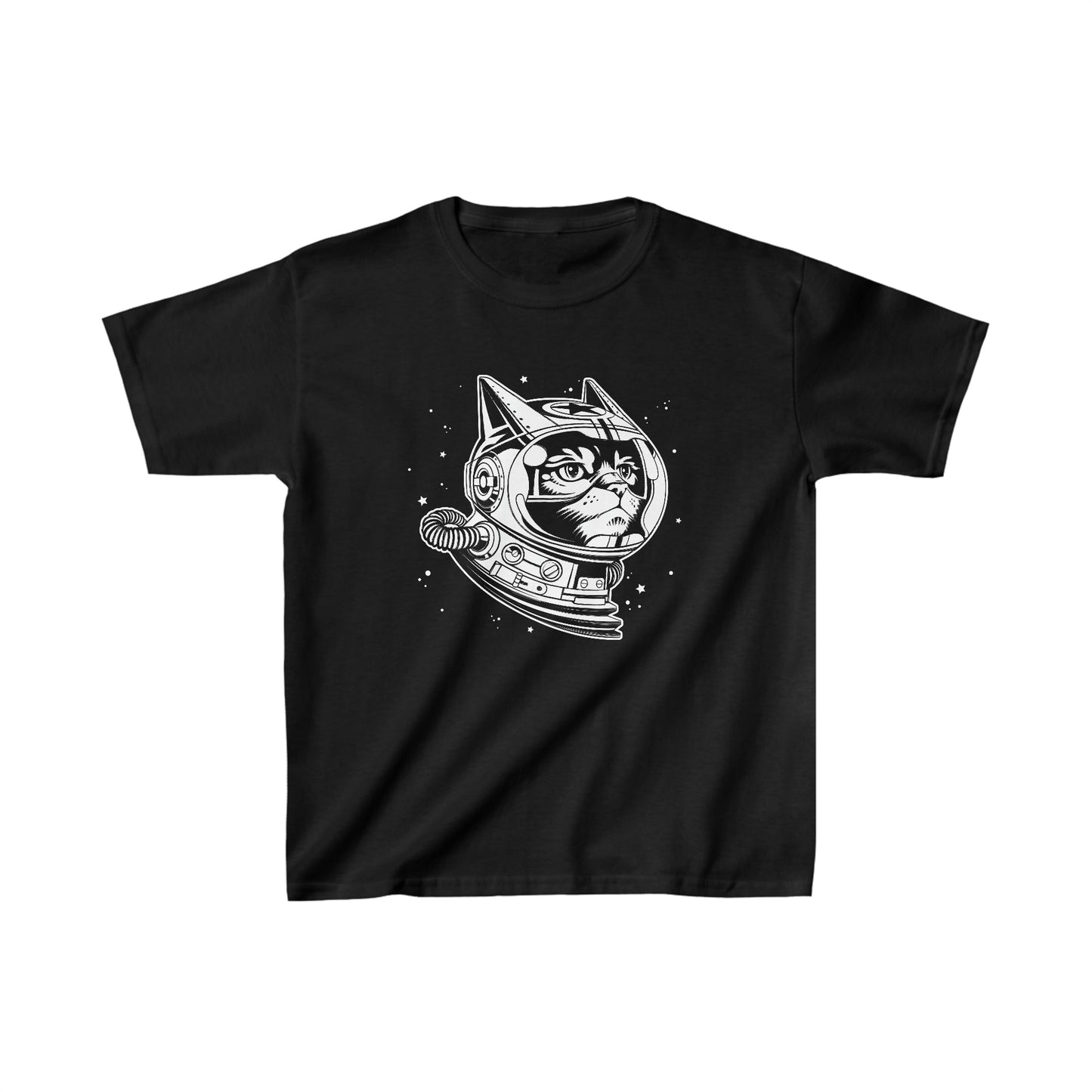 Cosmic Coolness for Kids – The Space Cat Graphic Tee!