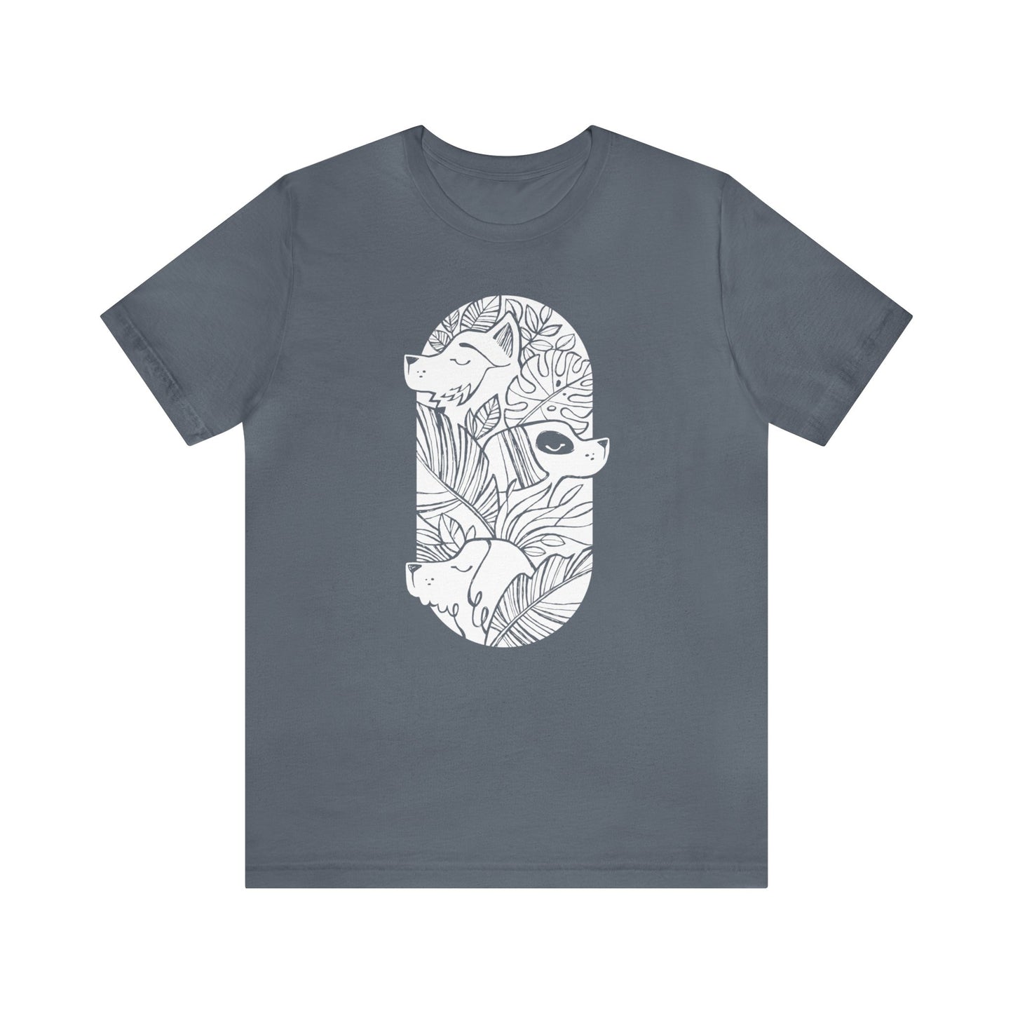 Go Wild with the Jungle Dogs Tee – Perfect for Dog Lovers!