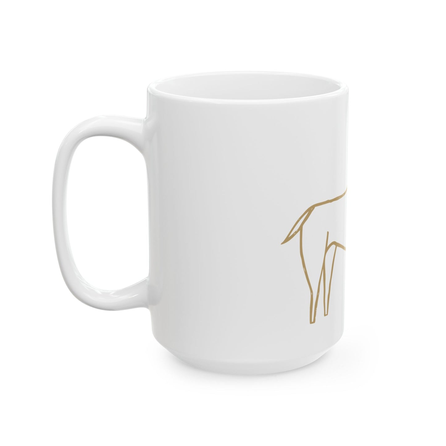 Dog Love Ceramic Mug 15oz
