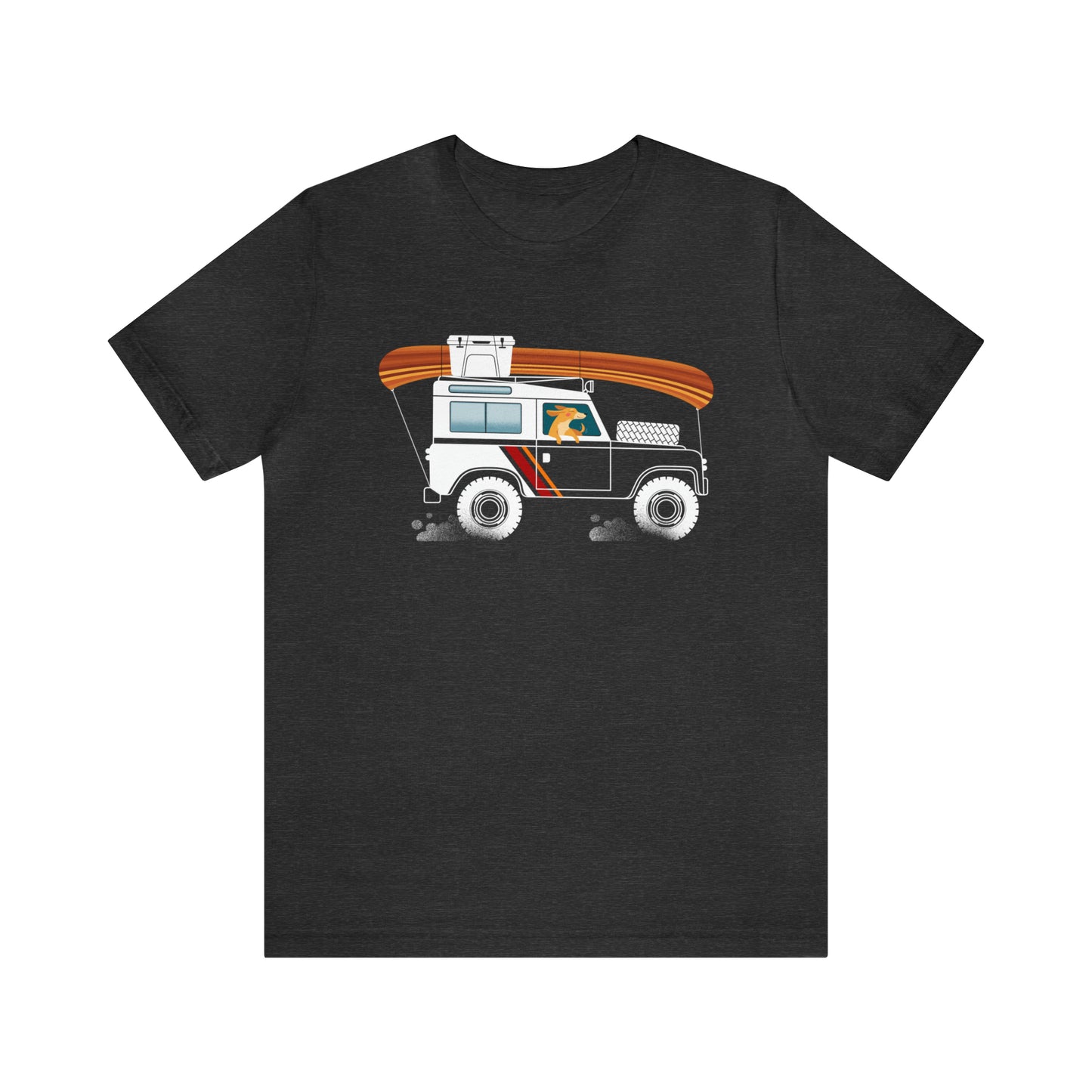 Land Rover Camping Dog Women's Graphic Tee