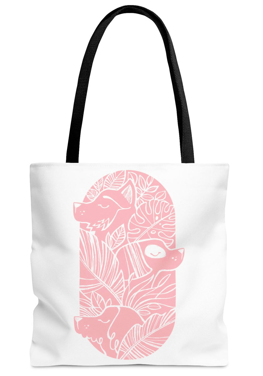 Jungle Dogs Tote Bag