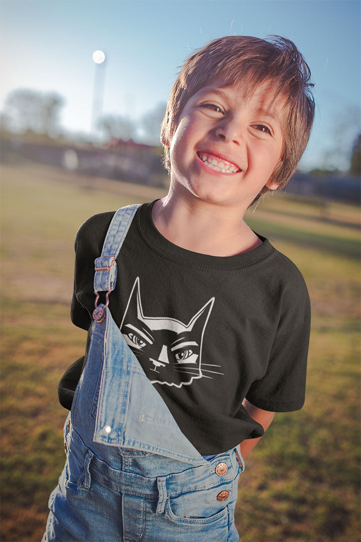 Adorable Bat Cat Tee – For Little Superheroes & Cat Lovers!