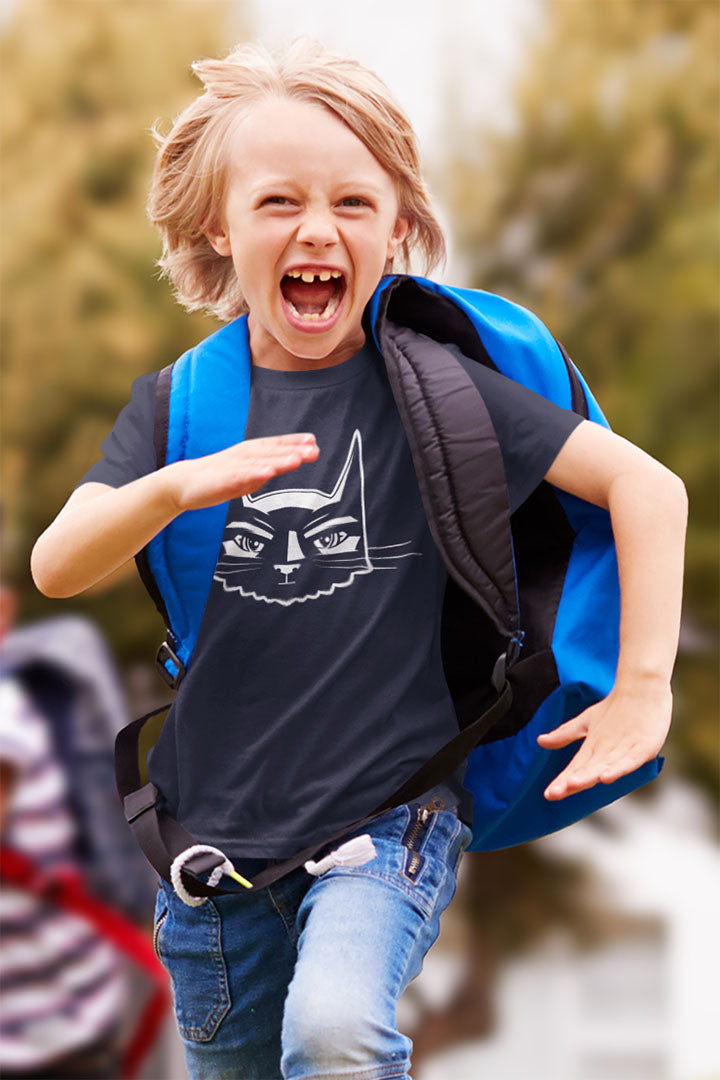 Adorable Bat Cat Tee – For Little Superheroes & Cat Lovers!