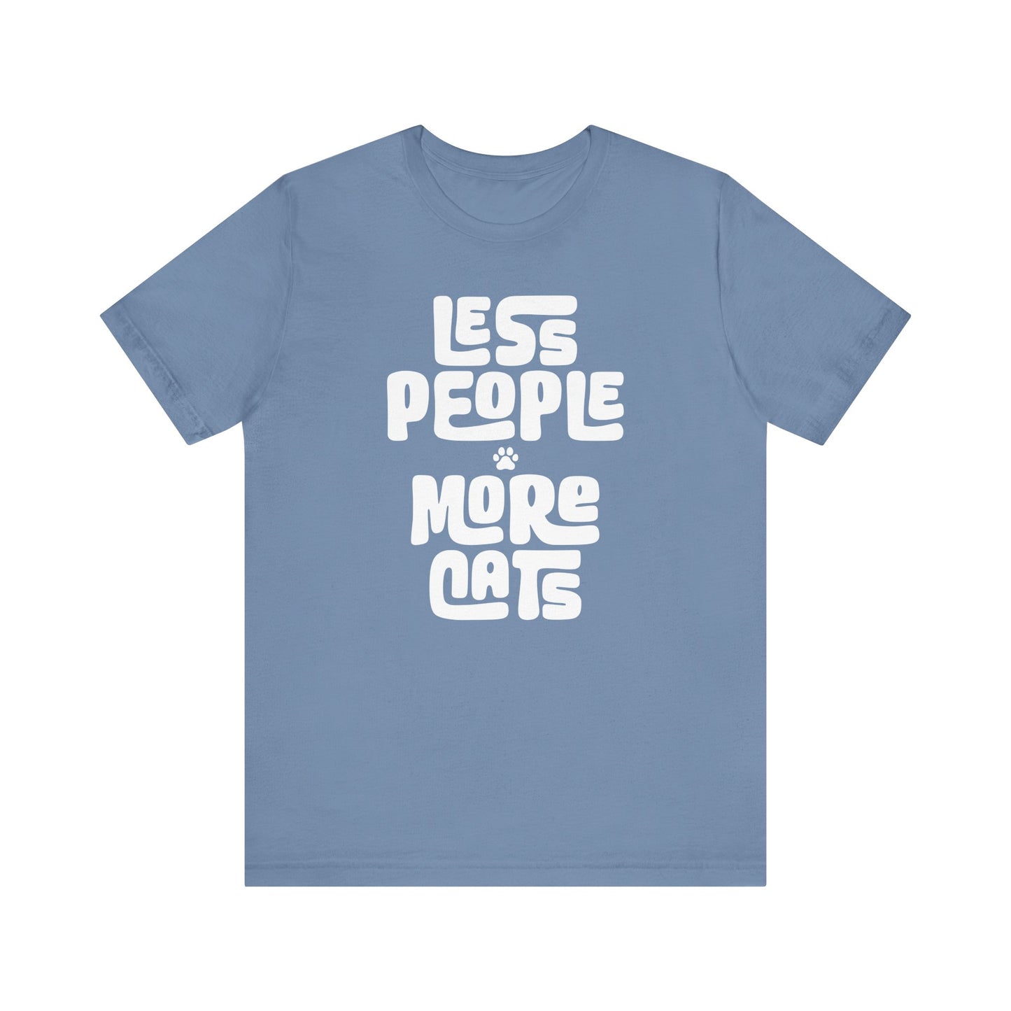 Less People More Cats Graphic Women's Graphic Tee