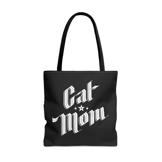 Cat Mom Tote Bag