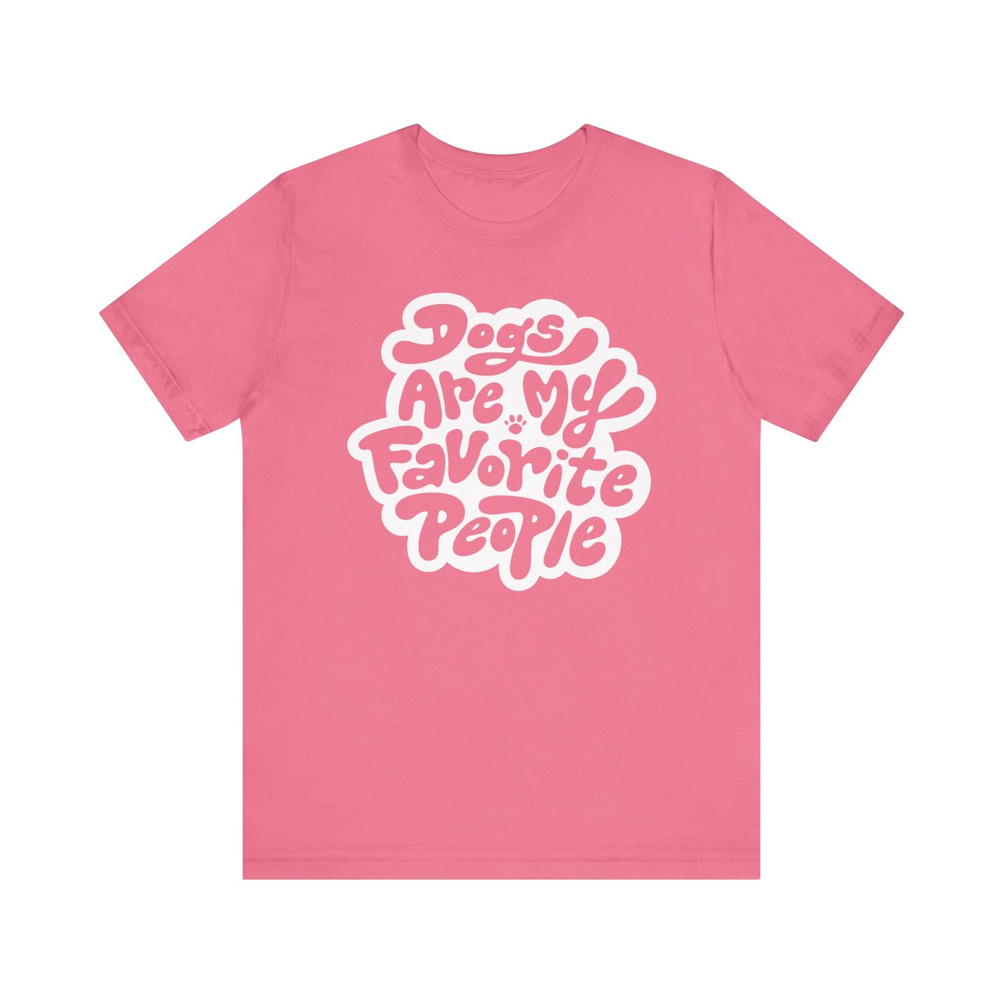 Dogs Are My Favorite People Women's Graphic Tee
