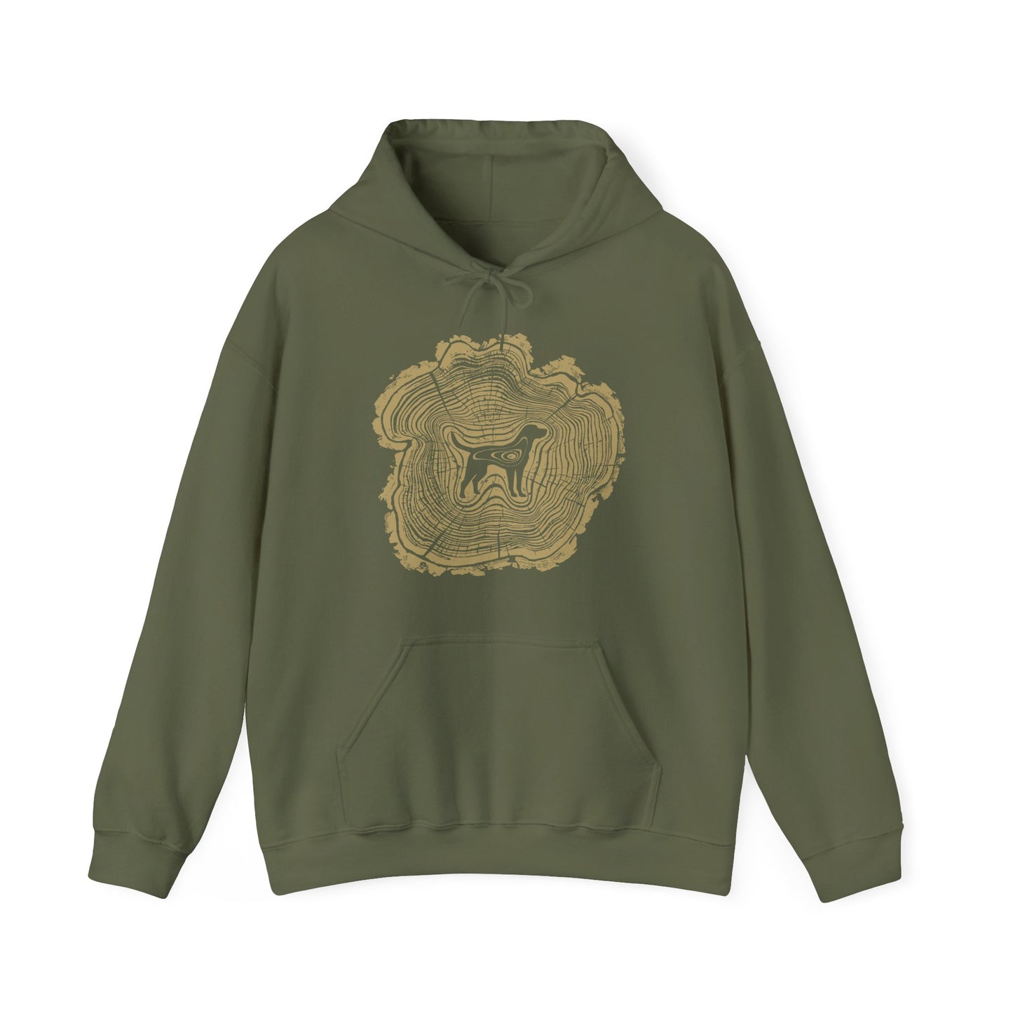 Dogwood Men's Hooded Sweatshirt