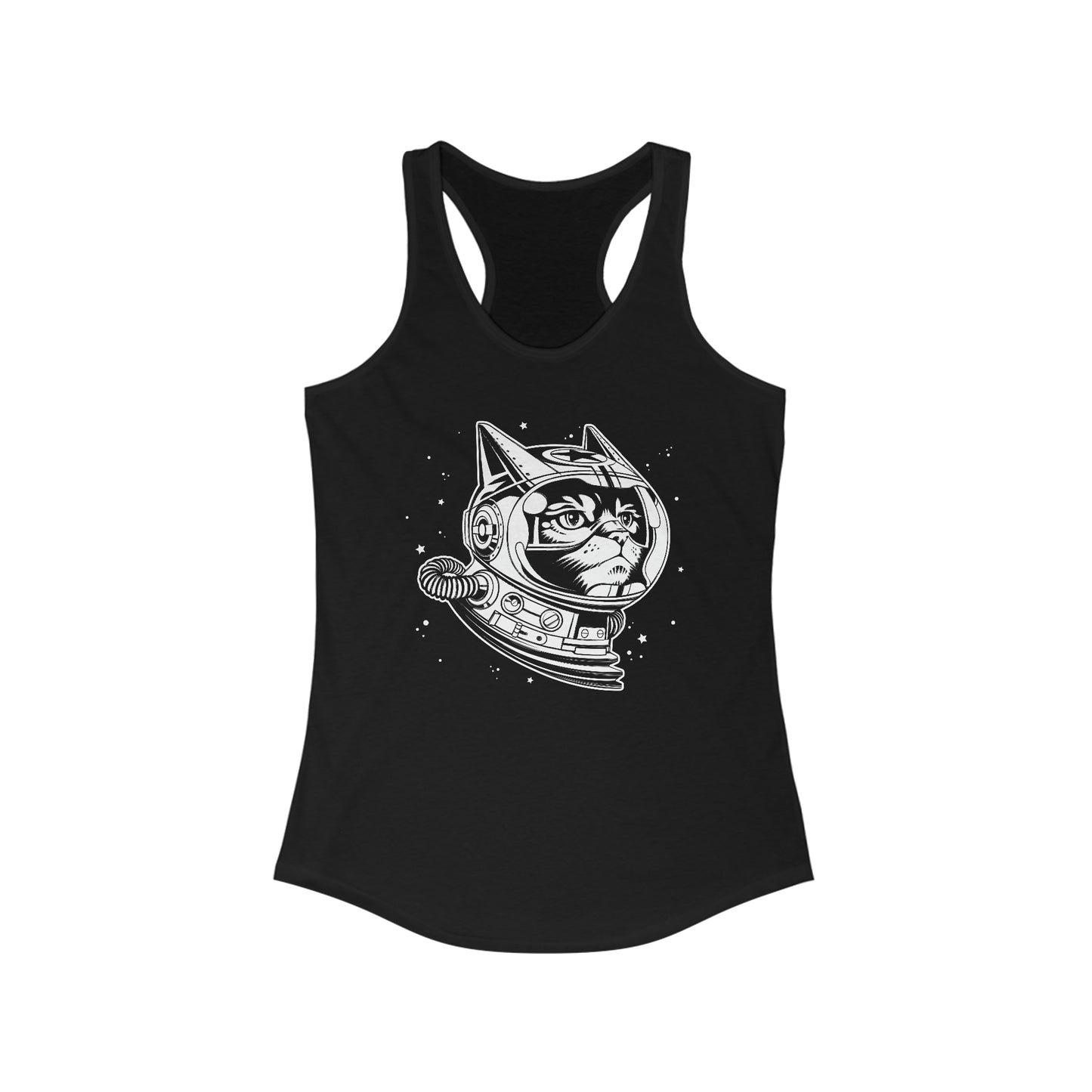 Space Cat Women's Racerback Tank Top