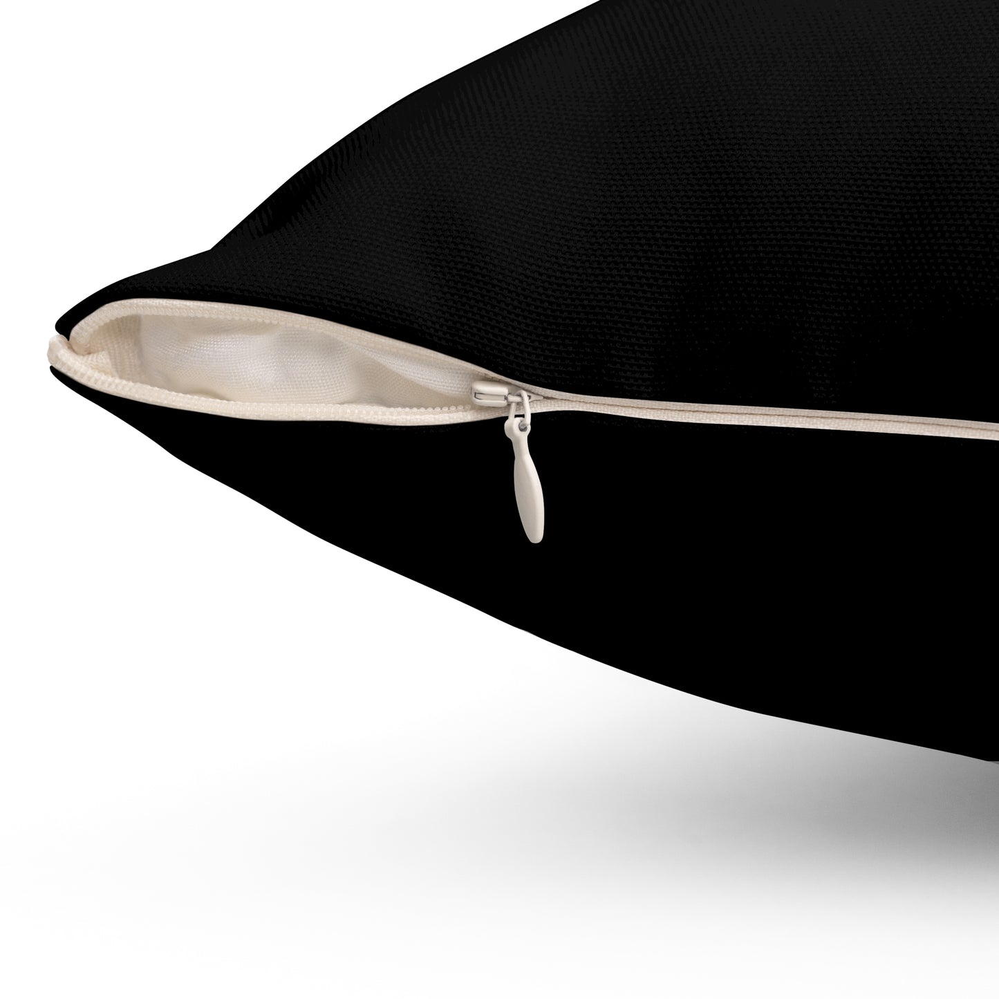 Bat Cat Spun Polyester Square Pillow