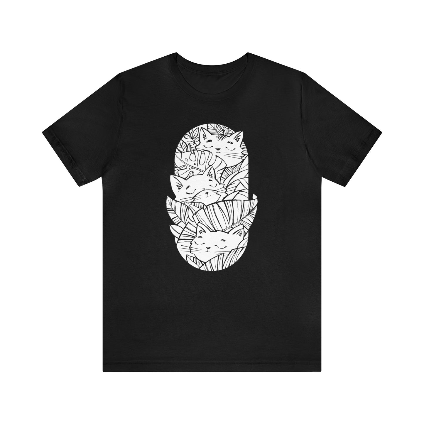 Embrace the Wild with the Jungle Cats Tee – Perfect for Cat Lovers!