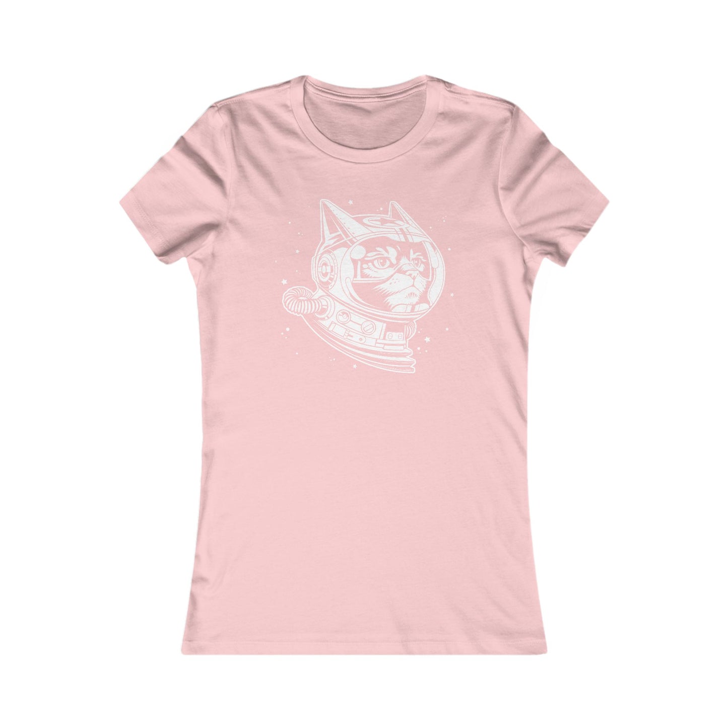 Space Cat Women's Fitted Tee