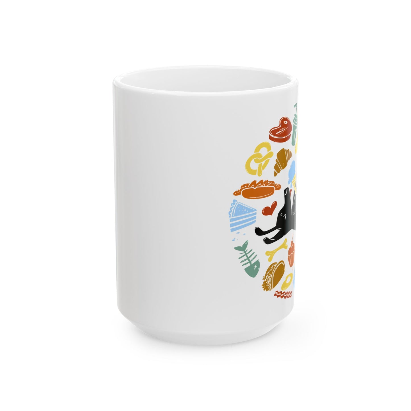 All Food is Dog Food Ceramic Mug 15oz