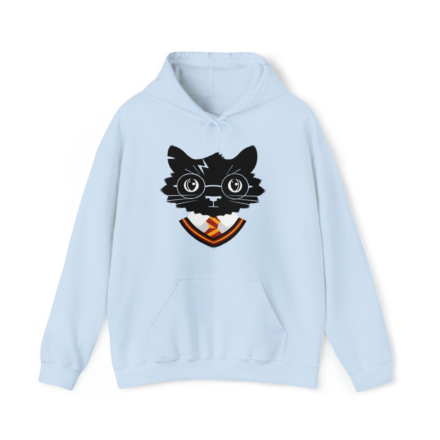 Wizard Cat Men's Hooded Sweatshirt