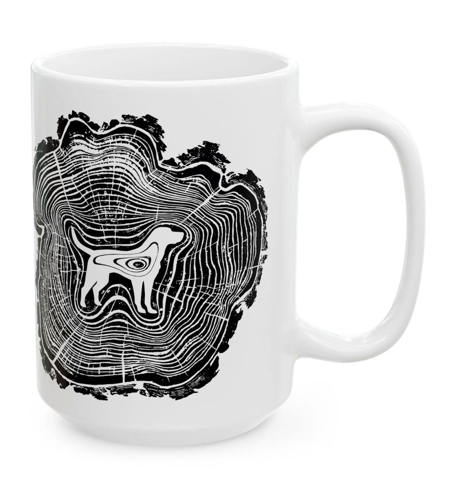 Dogwood Ceramic Mug 15oz
