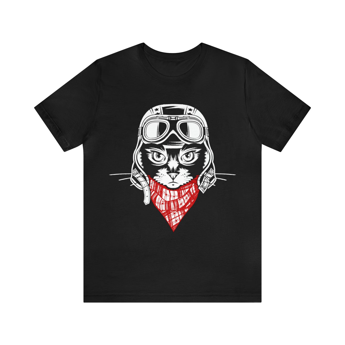 Motorcycle Cat Men's Graphic Tee