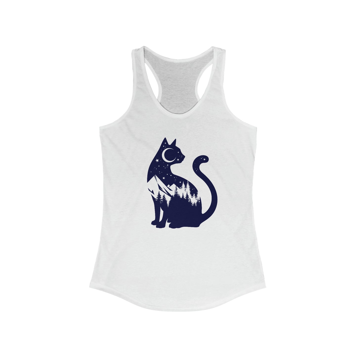 Mountain Cat Women's Racerback Tank Top