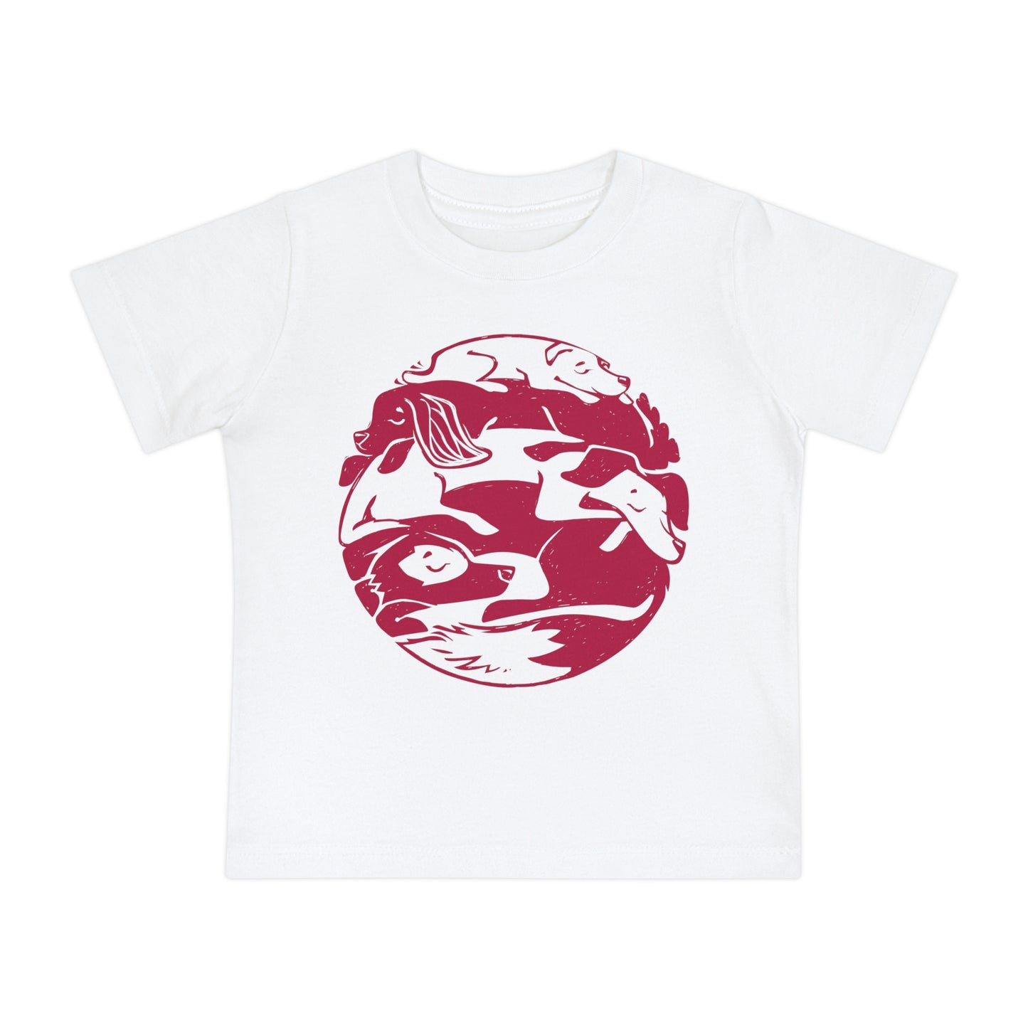 Dog Pile Baby Graphic Tee