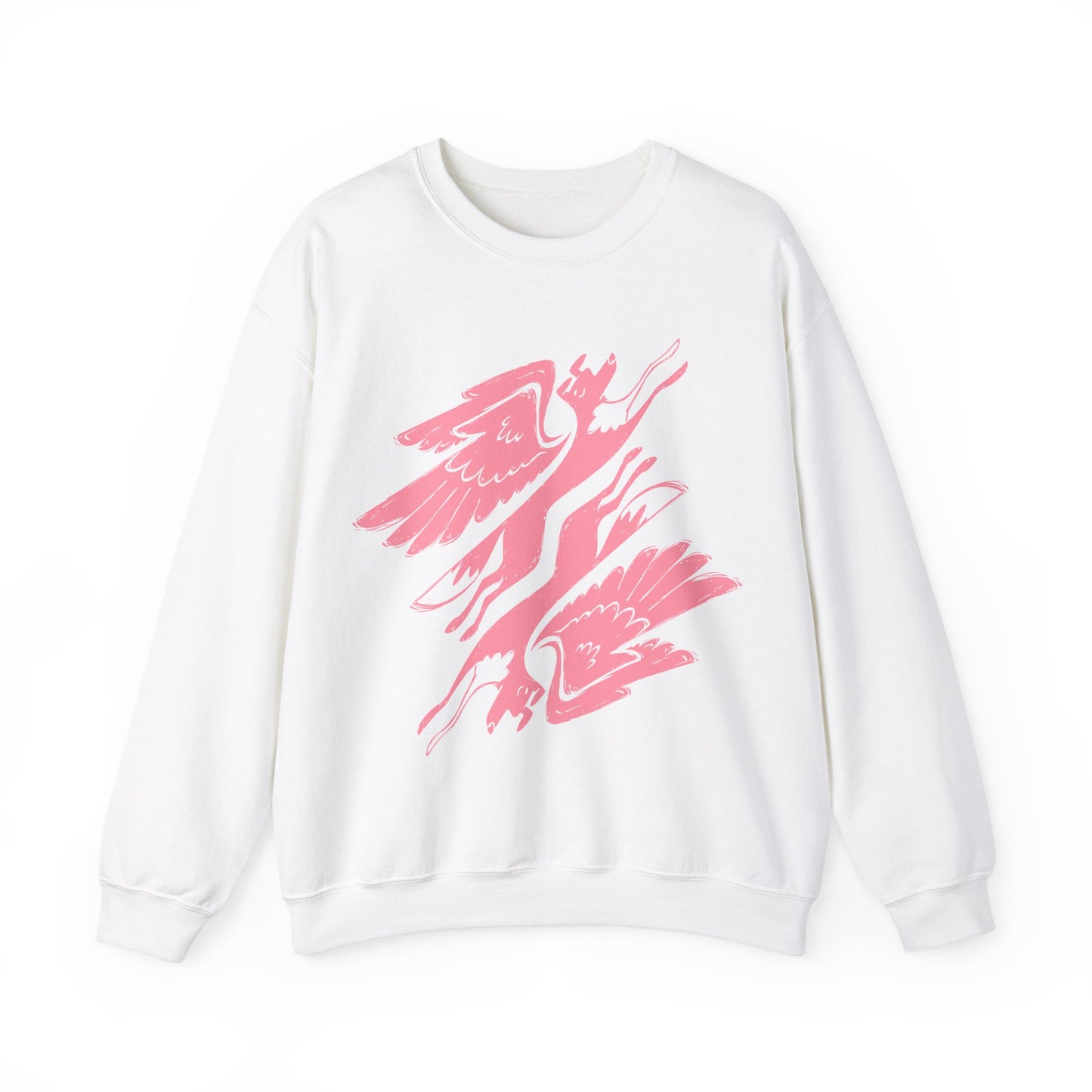 Angel Dogs Women's Heavy Blend Crewneck Sweatshirt
