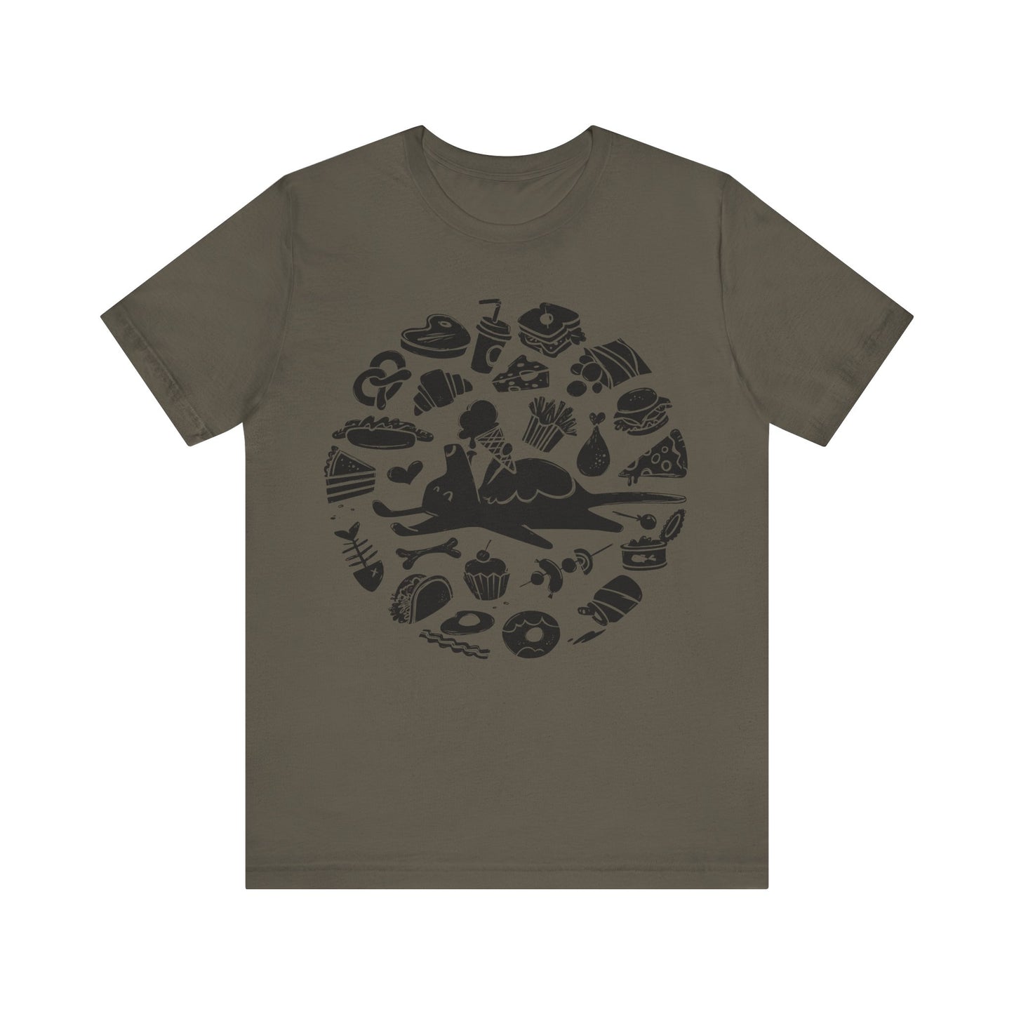 All Food is Dog Food Men's Graphic Tee