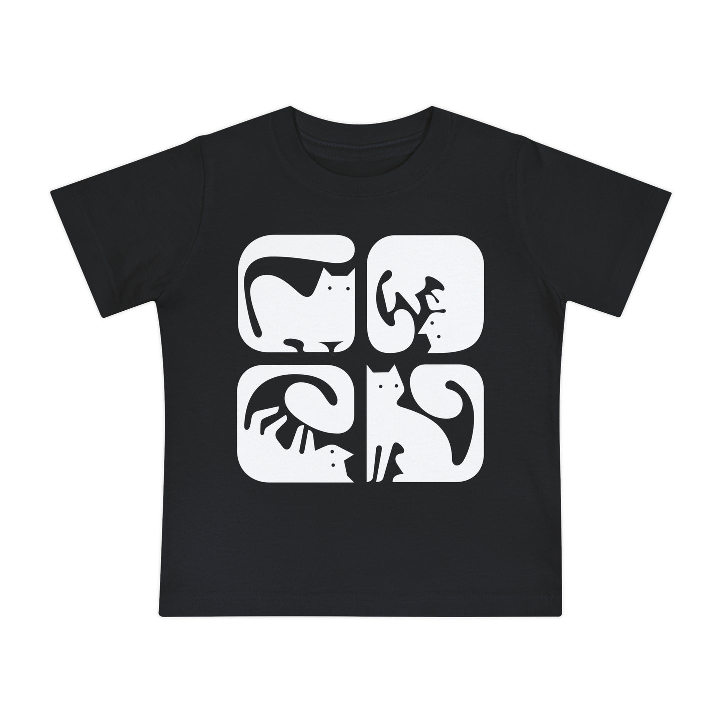 Cats Graphic Baby Graphic Tee