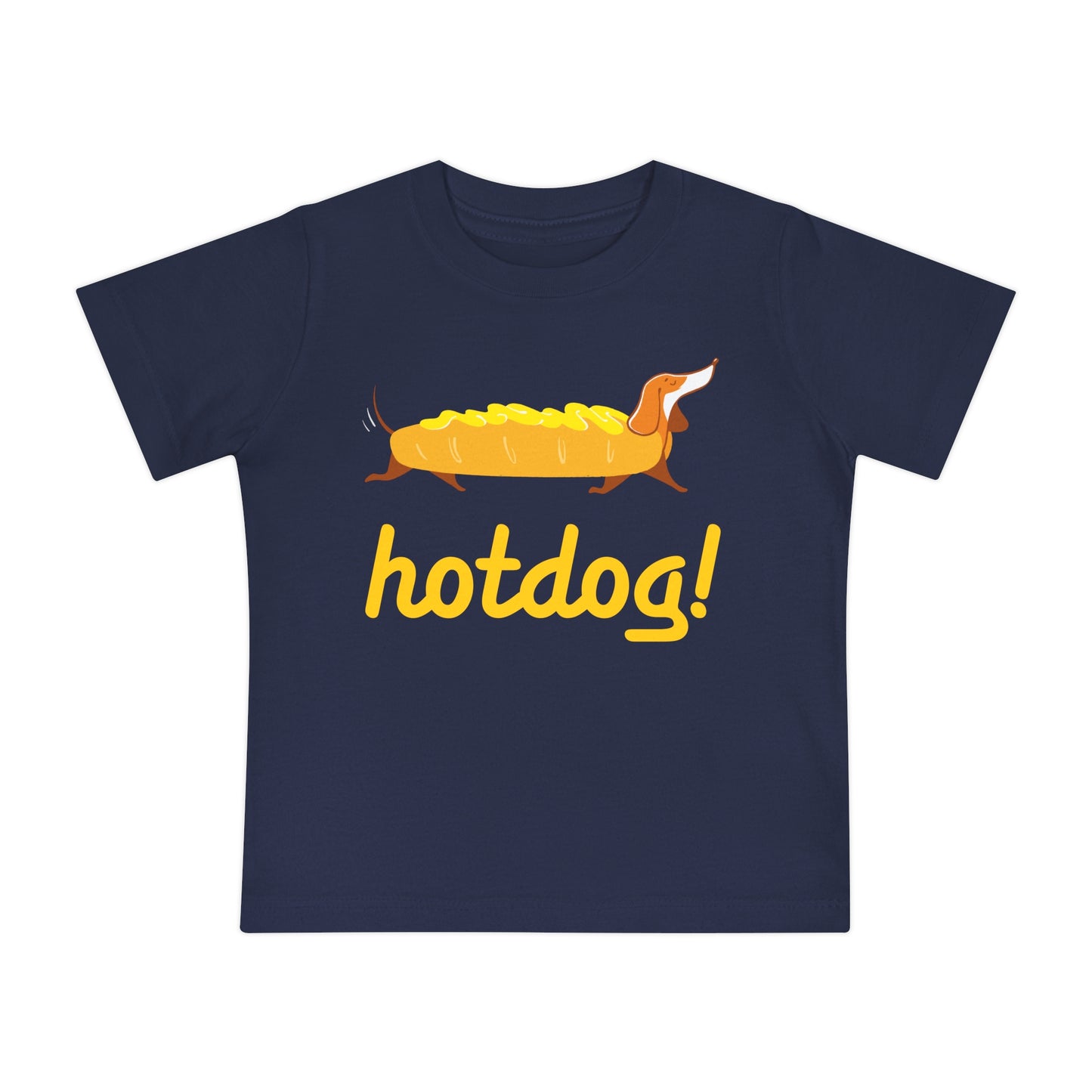 Wiener Hot Dog Baby Unisex Graphic Tee Shirt